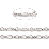 304 Stainless Steel Ring and Oval Link Chains CHS-E023-04P-2