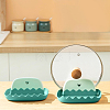 Two Tone Plastic Tableware Storage Holder AJEW-WH0470-23B-5