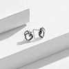 Anti-Tarnish Rhodium Plated 925 Sterling Silver Stud Earrings STER-BB72164-3