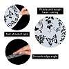 PET Plastic Hollow Out Drawing Painting Stencils Templates DIY-WH0284-011-3