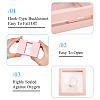 3 Bags 3 Styles Square Transparent PE Thin Film Suspension Jewelry Display Box CON-TA0001-38C-5