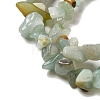Natural Flower Amazonite Chips Beads Strands G-M205-12-01-9