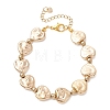 Heart CCB Plastic Beaded Bracelets BJEW-JB13008-01-2