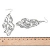 304 Stainless Steel Dangle Earrings EJEW-F402-01P-5