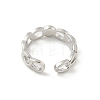 Brass Cup Peg Open Cuff Ring Settings LS-KK-G518-02P-03-3