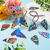  DIY Butterfly Wing Earring Makint Kit FIND-TA0002-80-16