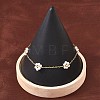 Acrylic Pearl Beads Link Bracelets SA-D001-01G-4