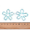 Plated UV Acrylic Beads TACR-S161-04C-4