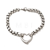 202 Stainless Steel Chain Bracelet STAS-A100-15P-1