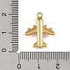 304 Stainless Steel Enamel Pendants STAS-G395-02G-01-3