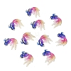 10Pcs UV Printing Acrylic Pendants TACR-YW0003-22M-1