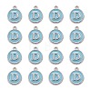 Platinum Plated Alloy Enamel Charms LS-ENAM-S118-04D-P-2