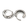 316 Surgical Stainless Steel Hoop Earrings EJEW-D096-23N-AS-2