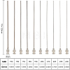 10Pcs 10 Style Iron Dispensing Needles TOOL-BC0001-26-2