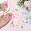 DIY Leaf Flower Findings Kits DIY-PA0001-64D-3