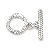 Brass Toggle Clasps KK-CBA42CA-01A-P-1