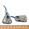 Natural K2 Stone Pendants G-NH0001-13A-3