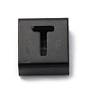 Ion Plating(IP) 304 Stainless Steel Square Slide Charms STAS-L132-02T-B-1