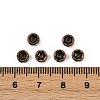 Brass Rhinestone Spacer Beads RB-A014-Z5mm-01R-NF-3