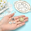 15Pcs 15 Styles Tibetan Style Alloy Pendants FIND-YW0011-88-5