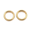 304 Stainless Steel Soldered Closed Jump Rings X-STAS-E482-15C-G-1