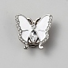 Alloy Rhinestone Cufflinks BUTT-WH0024-077C-1