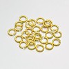 Brass Open Jump Rings LS-KK-E647-17G-4mm-1