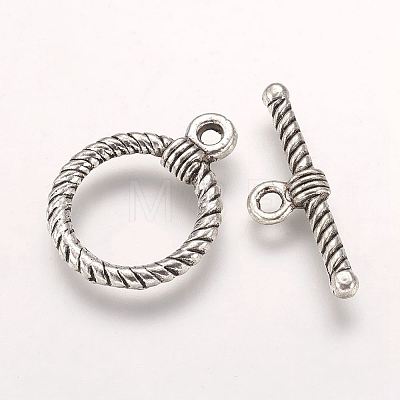 Alloy Toggle Clasps X1-PALLOY-F178-01AS-1