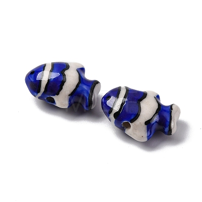 Handmade Porcelain Beads PORC-R002-01B-1