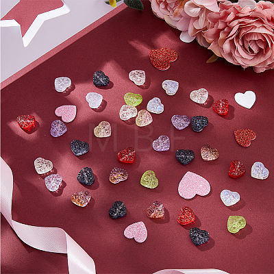 SUPERFINDINGS 120Pcs 8 Colors Glass Beads GLAA-FH0001-77-1