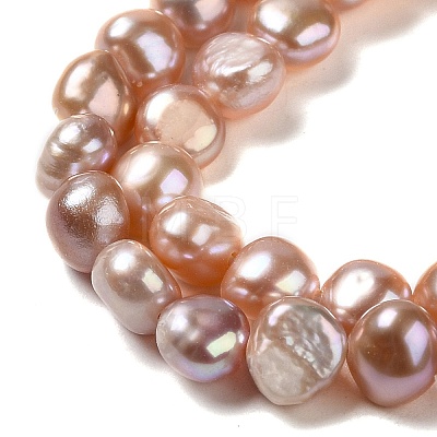 Natural Cultured Freshwater Pearl Beads Strands PEAR-E017-29-1