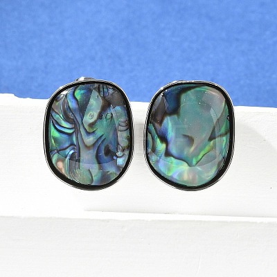 304 Stainless Steel Stud Earrings EJEW-C138-03P-1