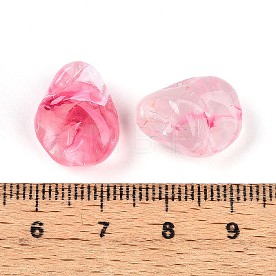 Transparent Acrylic Beads X1-TACR-T028-44C-1