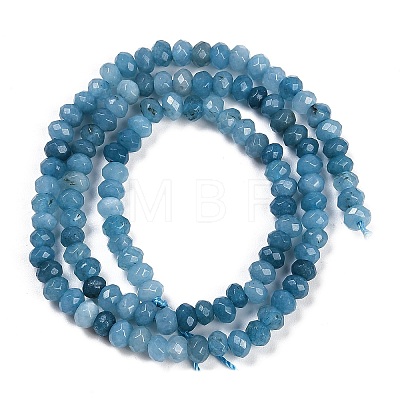 Natural White Jade Beads Strands X-G-Z069-01W-1