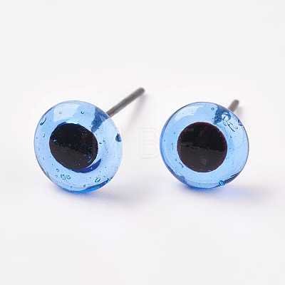 Craft Glass Doll Eyes DIY-WH0020-B03-11mm-1