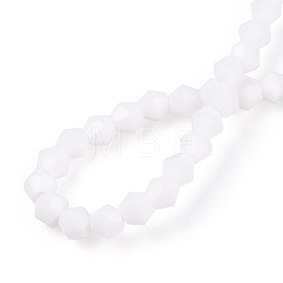 Opaque Solid Color Imitation Jade Glass Beads Strands X-EGLA-A039-P2mm-D15-1