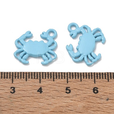Spray Painted Alloy Pendants AL-CBA5D51-01A-01-1