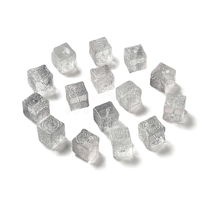 Transparent Glass Beads GLAA-D025-02G-1
