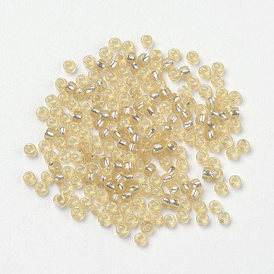 8/0 Grade A Round Glass Seed Beads SEED-Q007-3mm-F33-1