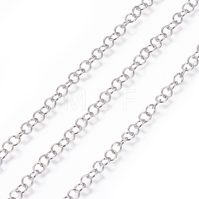 304 Stainless Steel Rolo Chains CHS-L020-021B-P-1