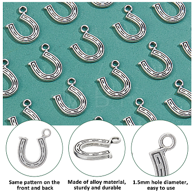 120Pcs Tibetan Style Alloy Pendants FIND-DC0006-01B-1