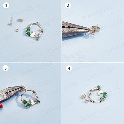 SUNNYCLUE DIY Earrings Making Kits DIY-SC0011-50-1