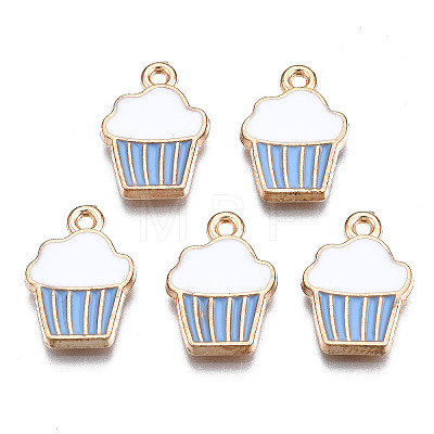 Alloy Enamel Pendants ENAM-S121-127C-1