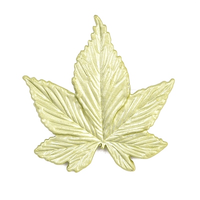 Electroplate Maple Leaf Shape Alloy Lapel Pins for Backpack Clothes JEWB-B037-01H-1