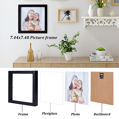 Wood Picture Frame DIY-WH0162-59B-1