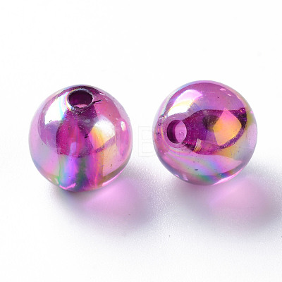 Transparent Acrylic Beads MACR-S370-B12mm-743-1