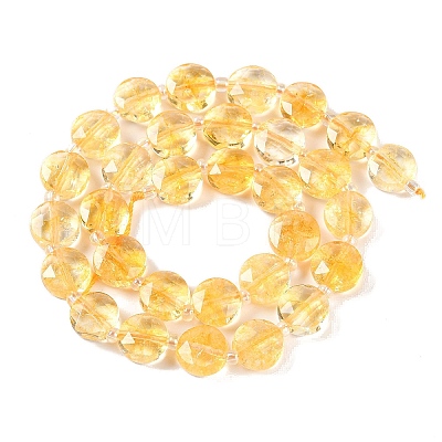 Natural Citrine Beads Strands G-N342-17-1