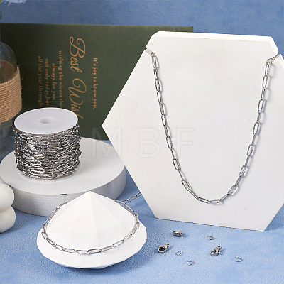 Chain Bracelet Necklace Making Kit CHS-TA0001-47-1