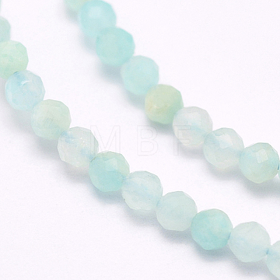 Natural Amazonite Beads Strands G-F509-25-2mm-1