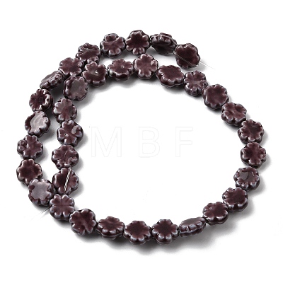 Handmade Porcelain Beads Strands PORC-K010-05H-1